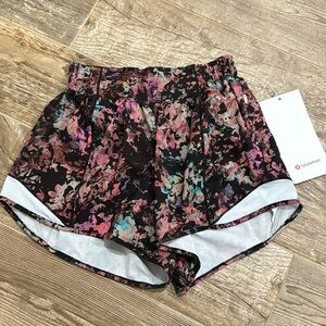 Authentic LuLuLemon shorts. Floral print. Size 2